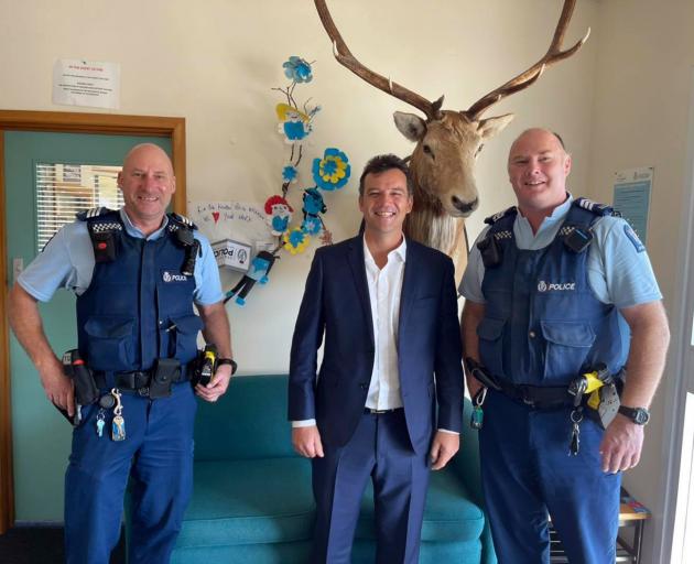 Southland MP Joseph Mooney and friends. PHOTO: FACEBOOK