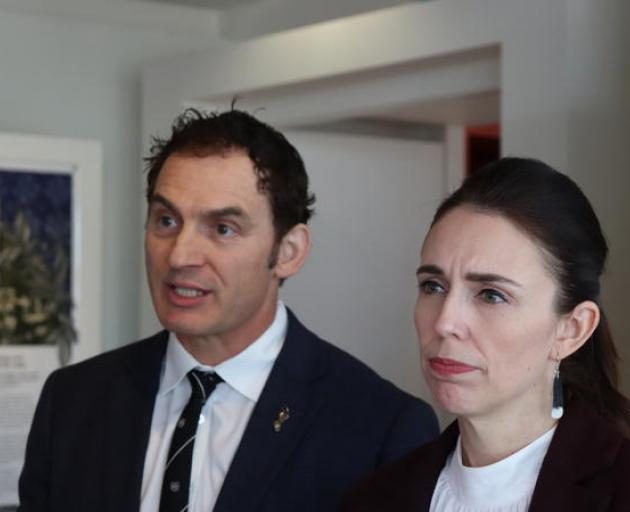 Prime Minister Jacinda Ardern and Stuart Nash. Photo: RNZ (file)