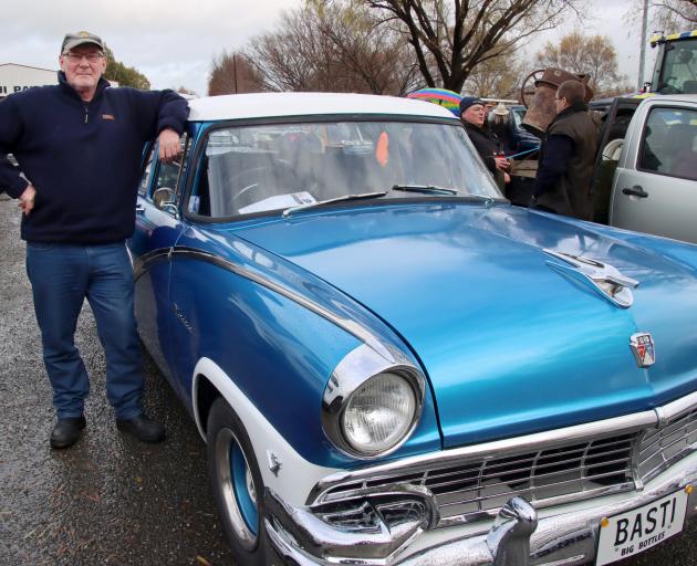 Mataura man Robin Bastiaansen drove his 1956 Ford Mainline ute in the GWD Toyota Hokonui Ute...