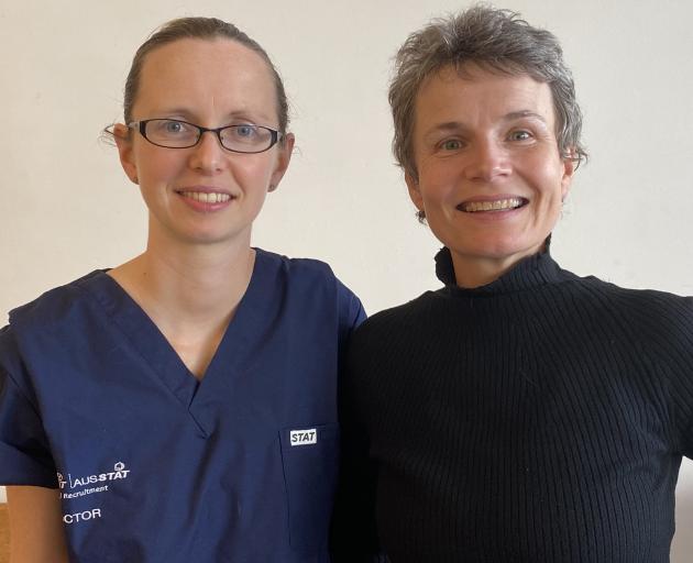 Dunedin lifestyle medicine physicians Dr Liz Williams (left) and Dr Zuzana Wheeler are calling...