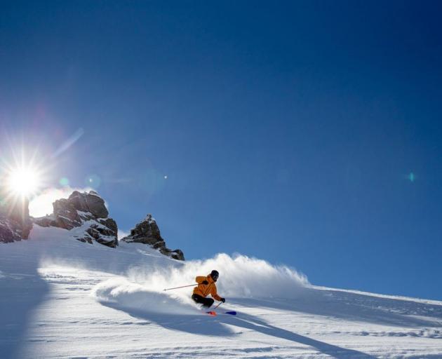 Treble Cone is known for its long, steep, uncrowded runs. Photo: Treble Cone