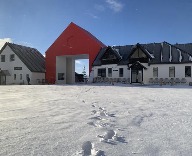 The first significant snowfall of the 2021 season at Cardrona. Photo: Cardrona Alpine Resorts