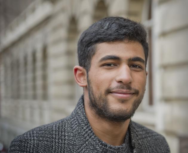 Former refugee and now Dunedin medical student Ahmed Abusaleeq. PHOTO: GERARD O’BRIEN