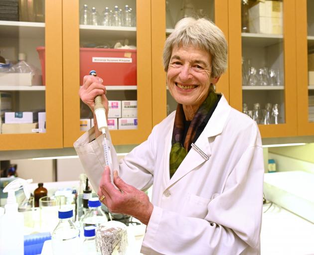 Dame Carolyn Burns, of the University of Otago zoology department. PHOTO: LINDA ROBERTSON