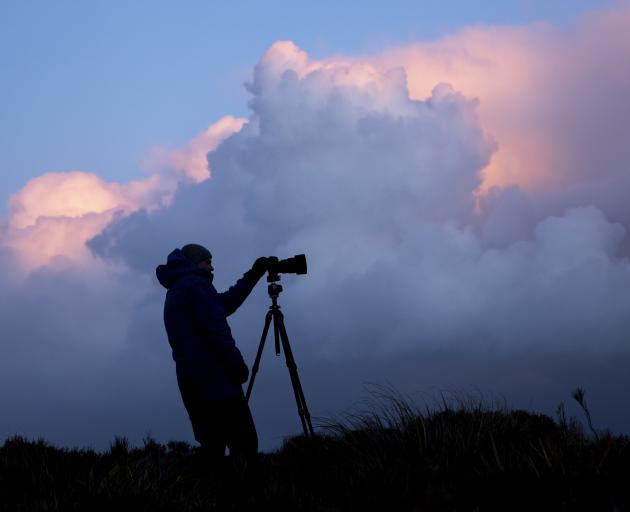 Wanaka photographer Christopher Thompson captures a shot during a stormy trip to Stewart Island...