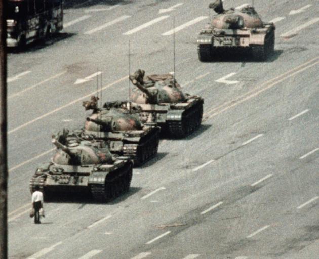 Chinese state troops massacred civilians at Tiananmen Square in 1989. Photo: Getty Images