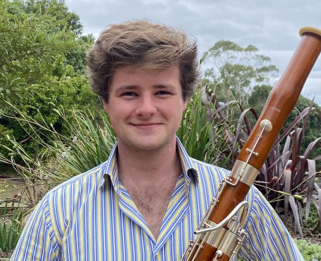 Bassoonist Eli Holmes is taking  part in the Wakatipu Music Festival.