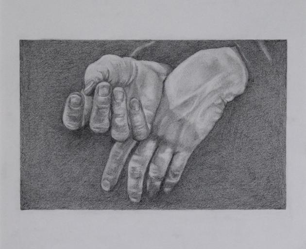 Pencil drawing by Emma Howlett. PHOTO: SUPPLIED