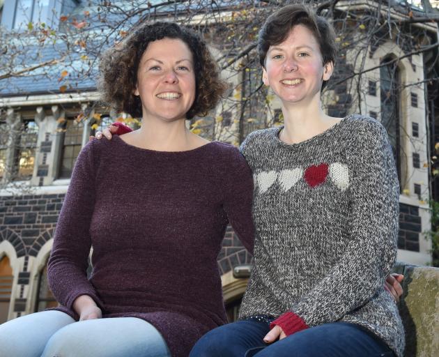 Sisters Dr Cathy Cole (left), of the Centre for Science Communication, and geology postdoctoral...