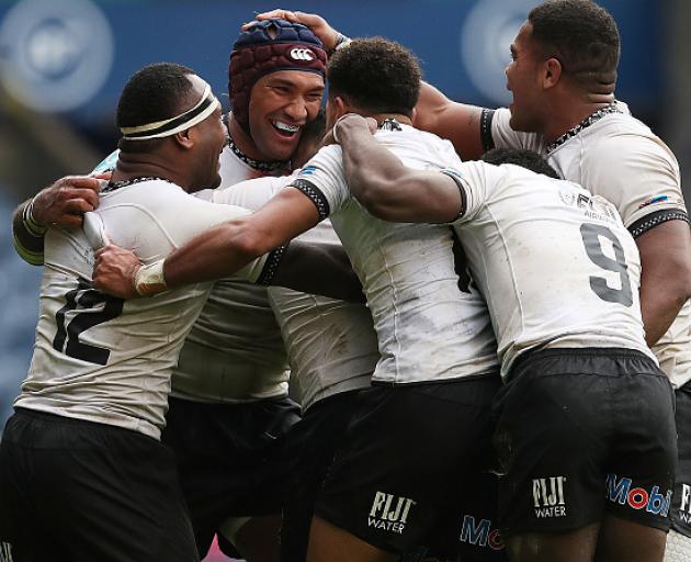 Fiji during the Autumn Nations Cup in December. Photo: Ian MacNicol/Getty Images)