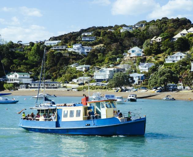 A ferry leaves Russell, heading for Paihia. Photo: Getty Images