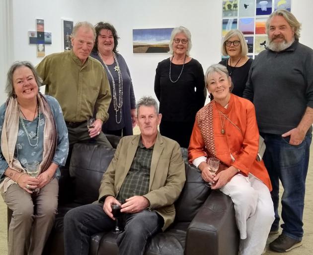 Indigo members  (from left) Rachel Hirabayashi, Shaun Burdon, Judy Cockeram, Nigel Wilson (seated...