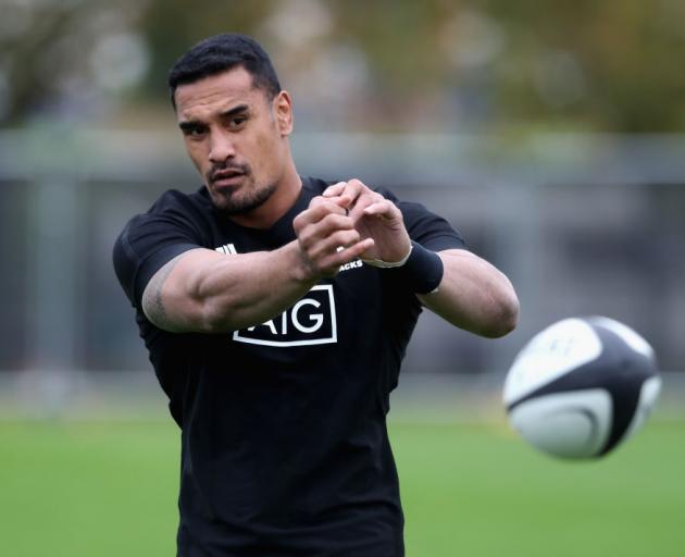 Jerome Kaino at All Blacks training this year. Photo: Getty Images