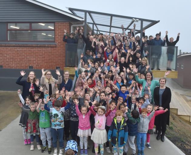 The 110 pupils of Liberton Christian School and the school staff are loving having new classroom...