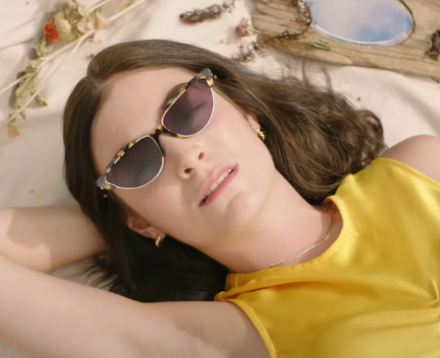 Lorde in the music video for her brand new single Solar Power. Photo: Universal Music via YouTube