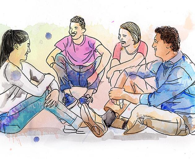Teens are advised to be open and up-front about harmful social media behaviour. IMAGE: ACC