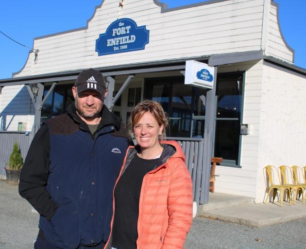 The Fort owners Johnny and Amber Rogers have created a community hub since taking over the...