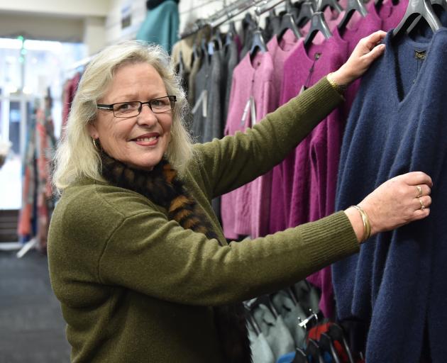 Dunedin Sheepskin Shop manager Sue Barclay says her store is still struggling due to the lack of...