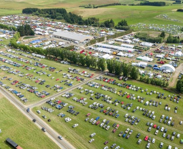 The 2018 Southern Field Days start today, with exhibition space full and a great turnout of spectators expected again this year. PHOTO: VIDEOCOPTER