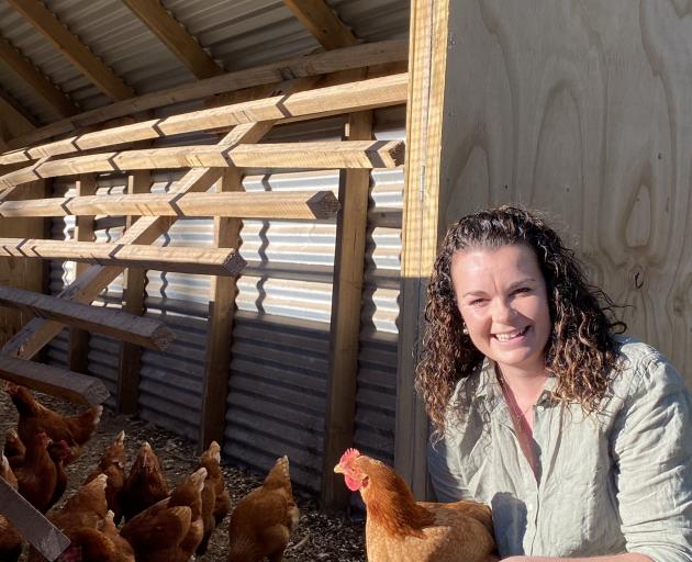 Natalie Stocker spreads her day between chicken rearing, farm work and co-ordinating on-farm...