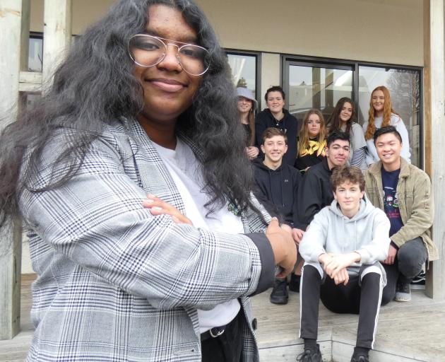 Kavanagh College pupil Hailey Xavier (17) has been helping pupils showcase sustainable style for...