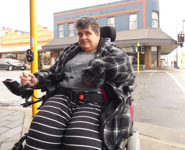 Dunedin woman Fiona Russell says many people with mobility issues could find it difficult to...