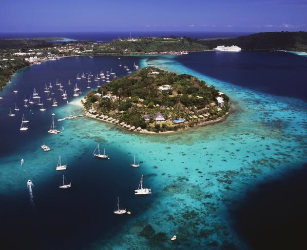 Port Vila Harbour. Port Vila, Efate Island, Vanuatu. Photo: Getty Images