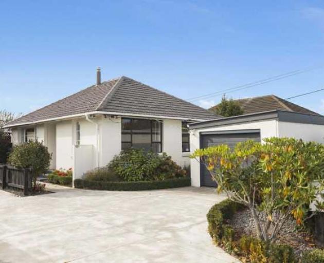 This three-bedroom house in Hoon Hay recently sold for $538,000. Photo: Supplied