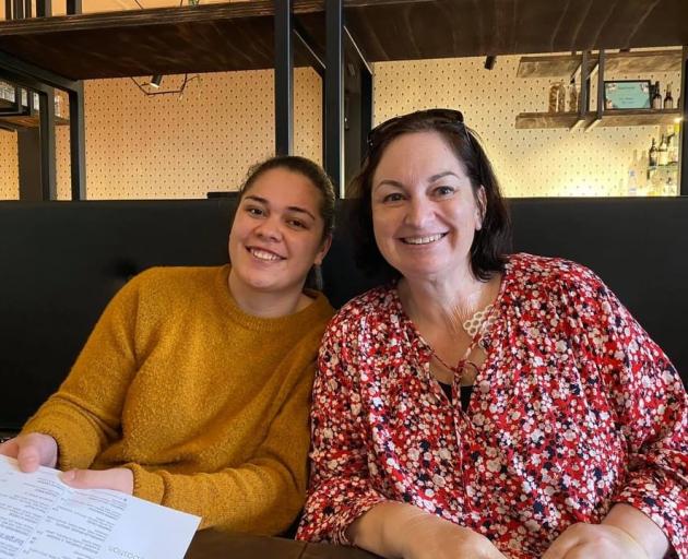 Cardiac arrest survivor Lisa Mulitalo (right) with her daughter Aneta. PHOTO: SUPPLIED