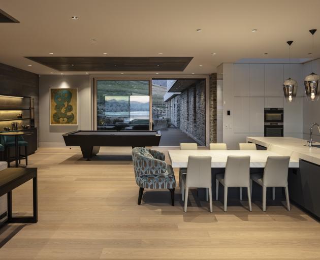 The House of the Year judges described the interior materials as discreet and understated.
