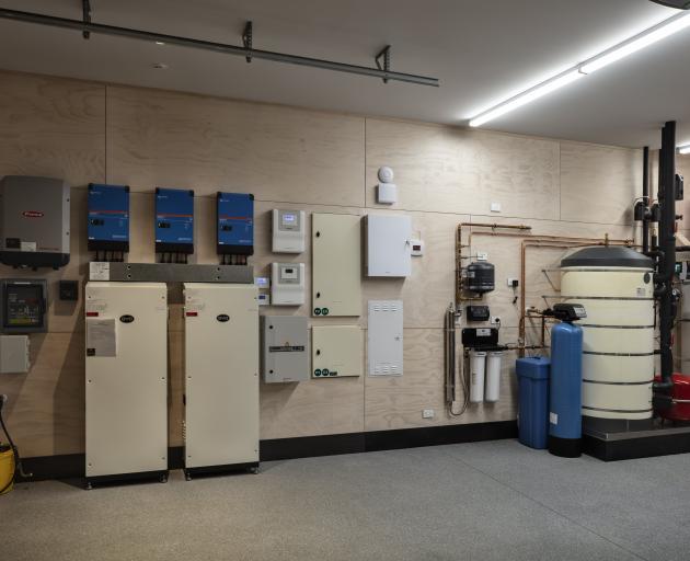 The large home is energy-neutral, thanks to a 25kW solar array, battery banks, triple glazing and...