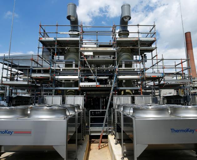 One of the world’s first ‘‘green’’ hydrogen plants, Refhyne, built by the oil and gas company...