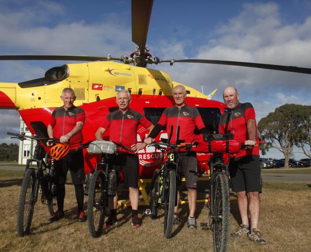 (From left) Willy Leferink, Bruce Kell, David Keeley and Warren Harris. Photo: Daniel Tobin 