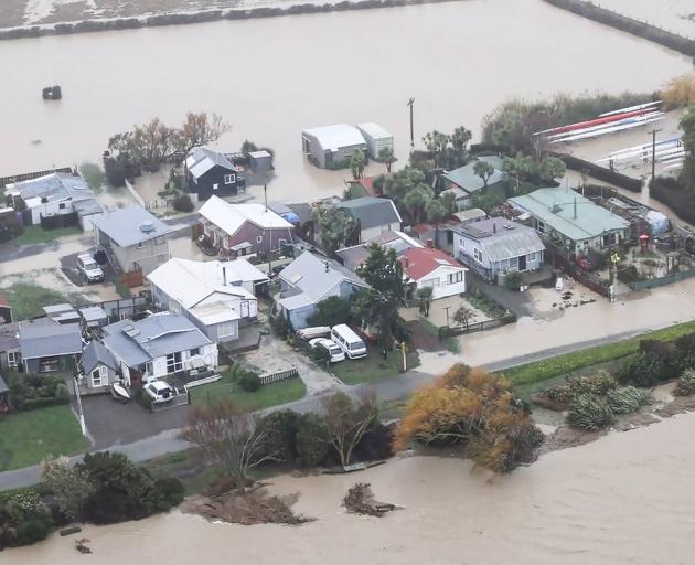 The Canterbury flood was the result of a deep low pressure system, an "atmospheric river", and...