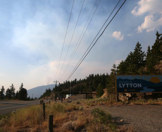 The Canadian town of Lytton has borne the brunt of the recent heatwave. Photo: Getty Images