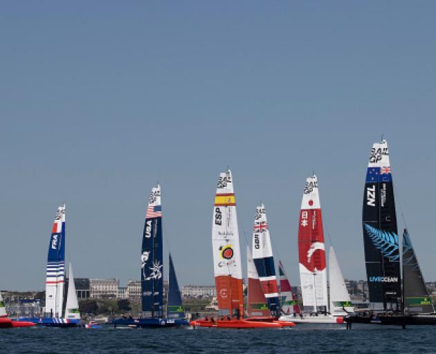 The SailGP event will take place at Lyttelton Harbour on January 29 and 30. Photo: Mark Lloyd...