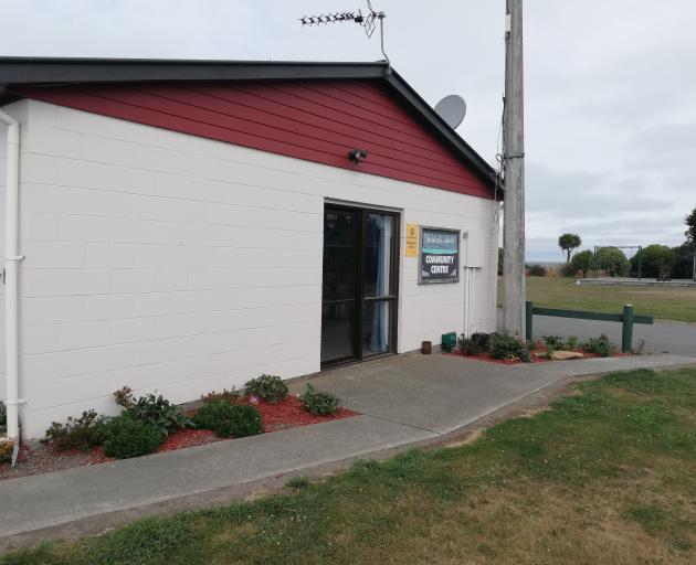 Little Rakaia Huts residents came together to build their community room. Photo: Supplied