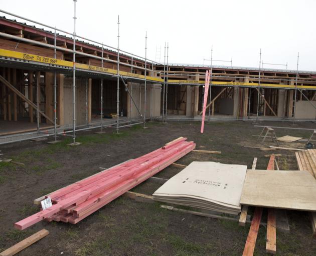 The building site in West Melton. Photo: Geoff Sloan