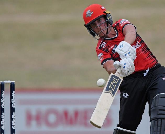 Kate Ebrahim bats for Canterbury. Photo: Getty Images