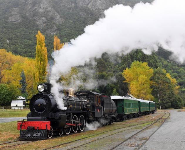 The Kingston Flyer goes through Kingston carrying its first paying passengers for eight years in...