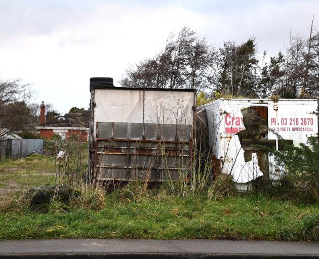 An Invercargill property owner will need to pay the council to tidy up his Avenal section. PHOTO:...