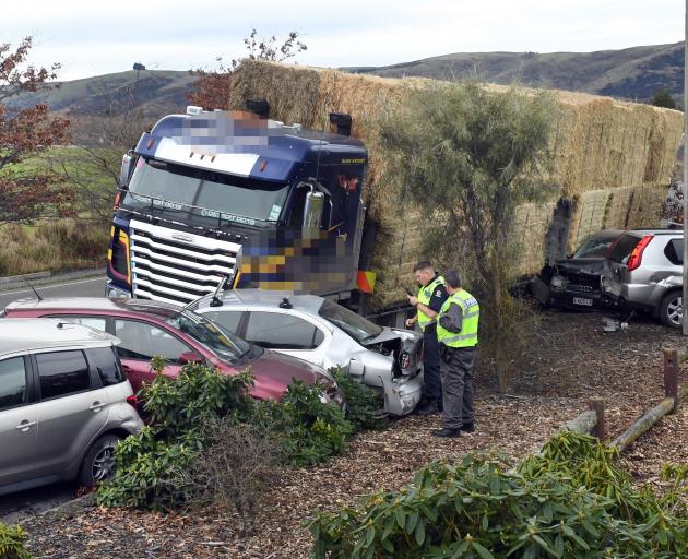 Truck driver Michael Wardell may be facing an ‘‘enormous’’ bill over a Momona crash last month....