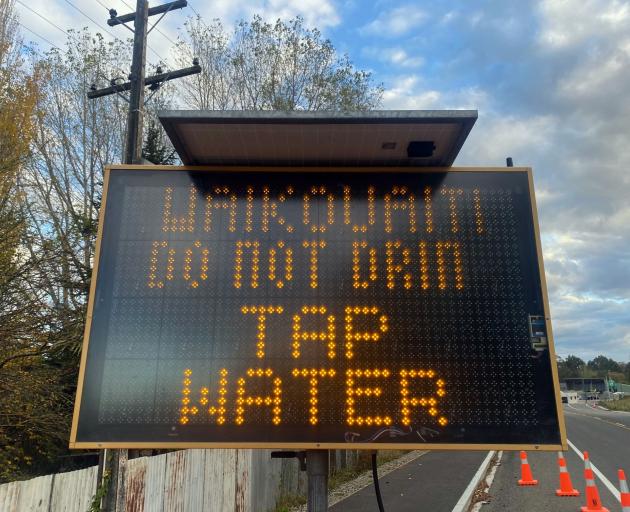 Waikouaiti, Karitane and Hawksbury residents have been told not to drink tap water, nor use if...