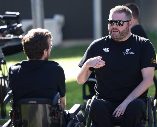 New Zealand paralympian Mike Todd. Photo: Getty Images