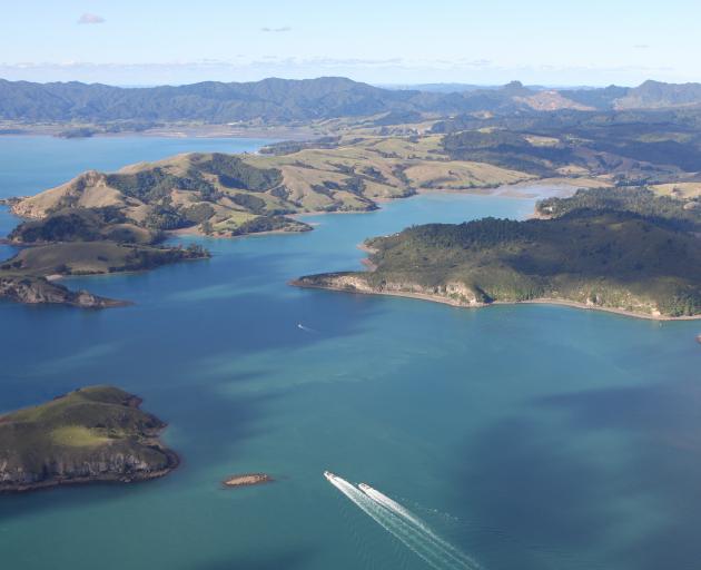 Aerial view of the Cormandel coast, south of Coromandel township. Photo: Getty Images