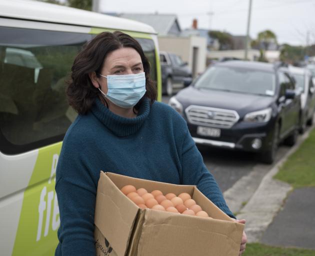 Michelle Pringle, of Agreeable Nature Free Range Eggs, delivers fresh eggs straight from her...