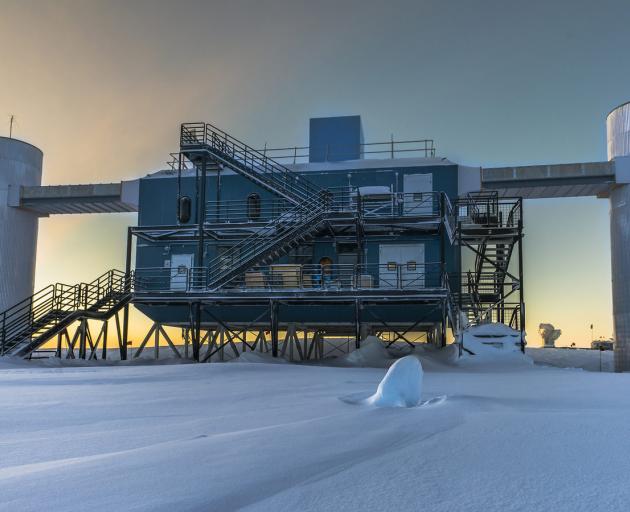 The IceCube observatory in Antarctica is the focal point of a decade-long project to unearth the...