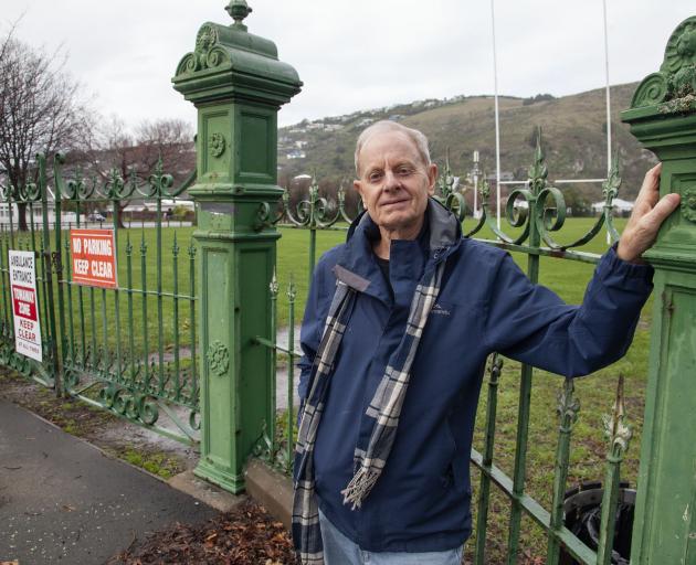 Darrell Latham wants the St Leonards Park gates repaired as they are an important part of Sumner...