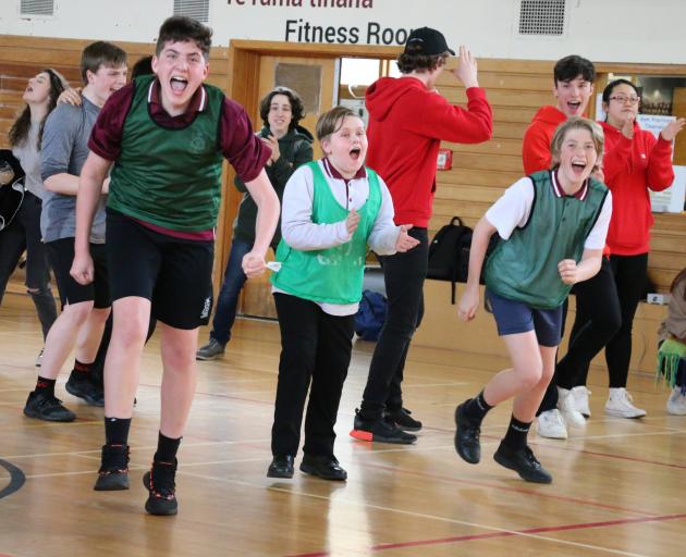 Organised lunchtime sporting activities are a key part of the day at Logan Park High School.