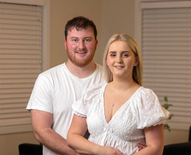 Chris Allen and Jorjia Nicholas are looking for a surrogate to have their baby. Photo: Supplied